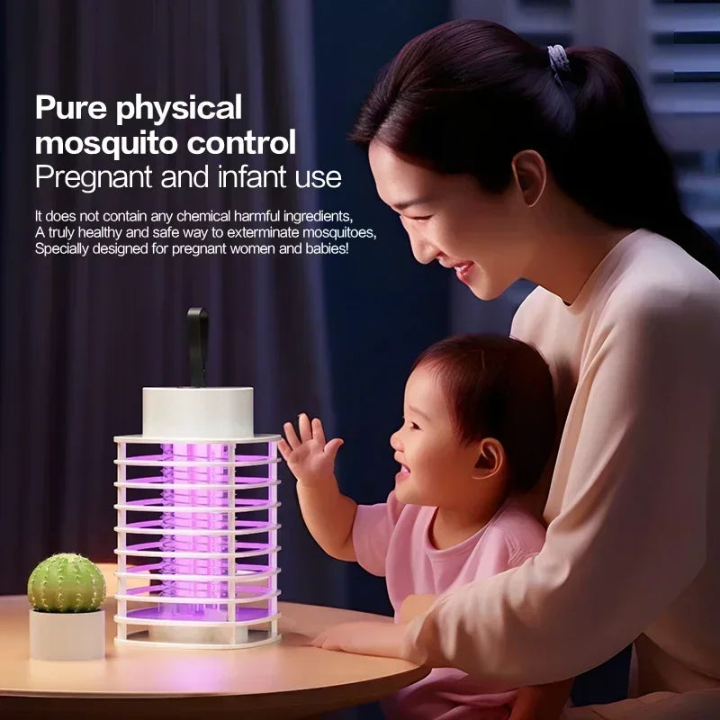 Mosquito Killer Electric Shock Mosquito Lamp USB Fly Trap Zapper Effective Repellent Bedroom Outdoor Anti Mosquito Trap