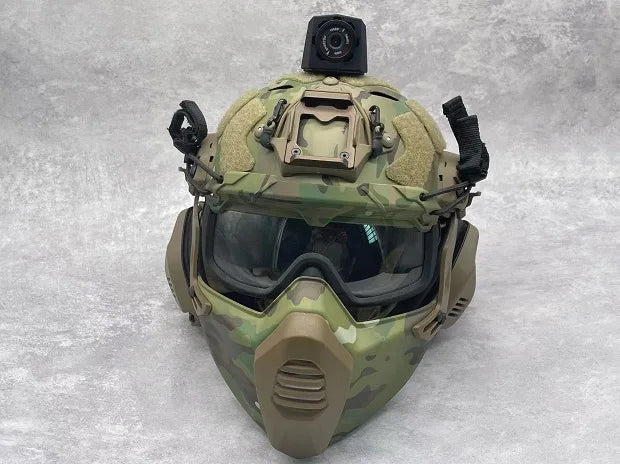 Tactical Helmet Camera 5 Megapixel Camera With Built-In Microphone Suitable Action Camera For Various Outdoor Extreme Adventures