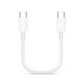 60W 20cm Short Type C Cable USB C to TypeC Fast Data Line For phone 15 Cellphone Tablet Charging