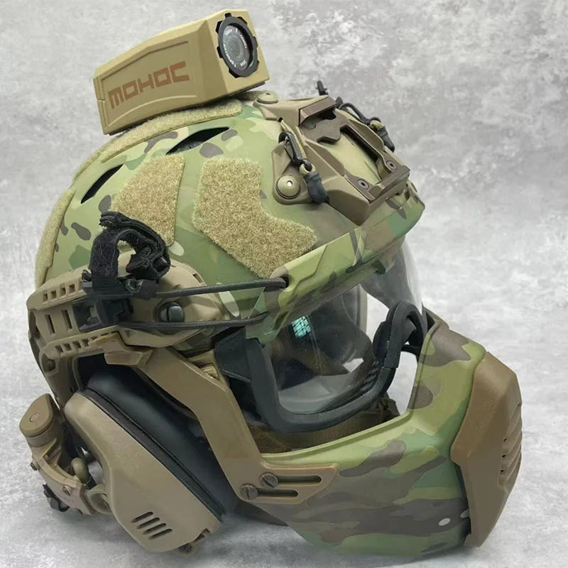Tactical Helmet Camera 5 Megapixel Camera With Built-In Microphone Suitable Action Camera For Various Outdoor Extreme Adventures