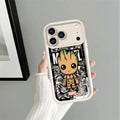 Phone Cover Case for iPhone 16 15 Plus 13 17 Pro Max 14 Air 11 12 Pro Marvel Groot Ironman