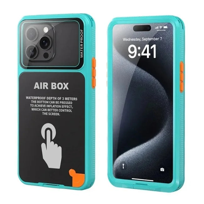 Swimming Diving Cover For iPhone 17 16 15 14 13 12 Pro Max IP68 Waterproof Sealed Phone Case Underwater Photography Touch Screen