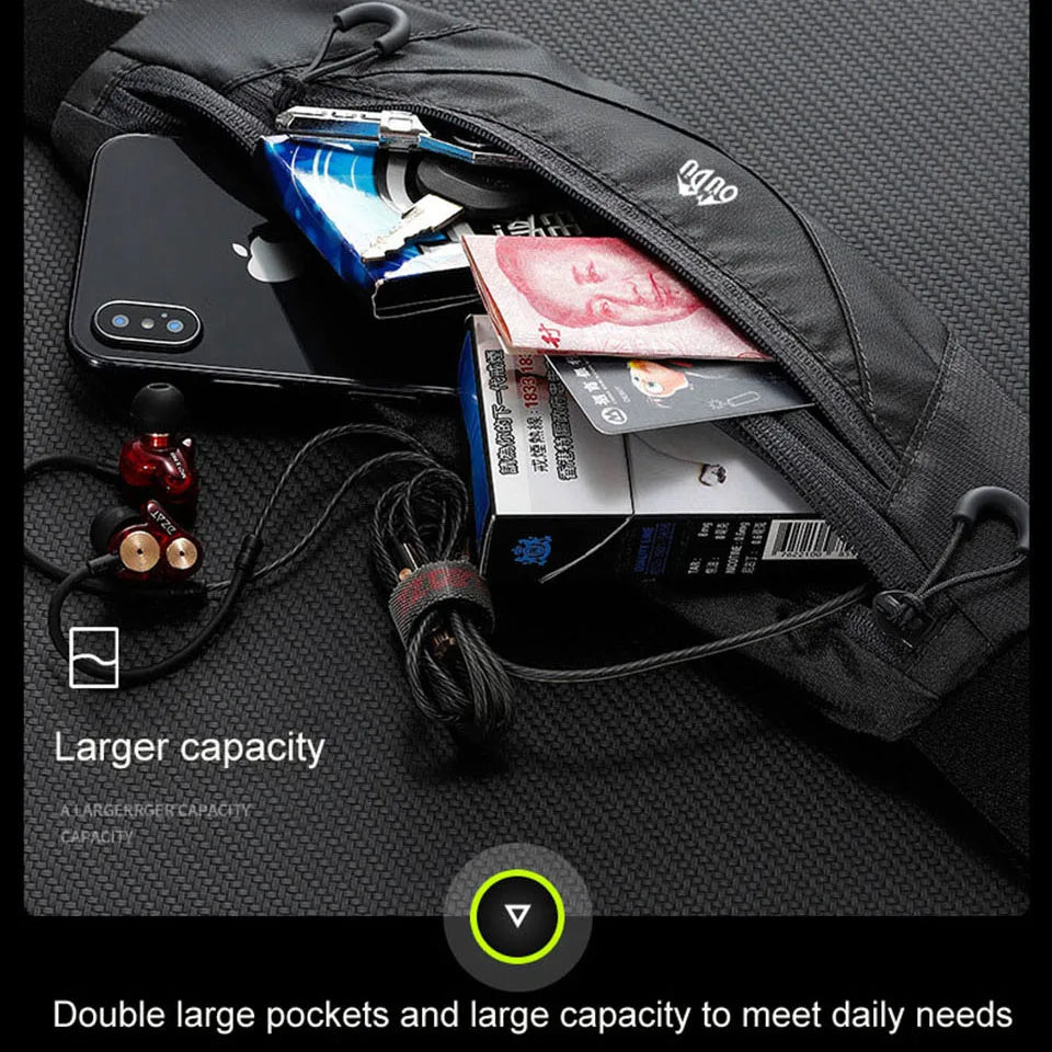 LOOGDEEL Fanny Pack Waterproof  7 "mobile Phone Bag Mini Outdoor Sports Running Hiking Invisible Waterproof For Men And Women