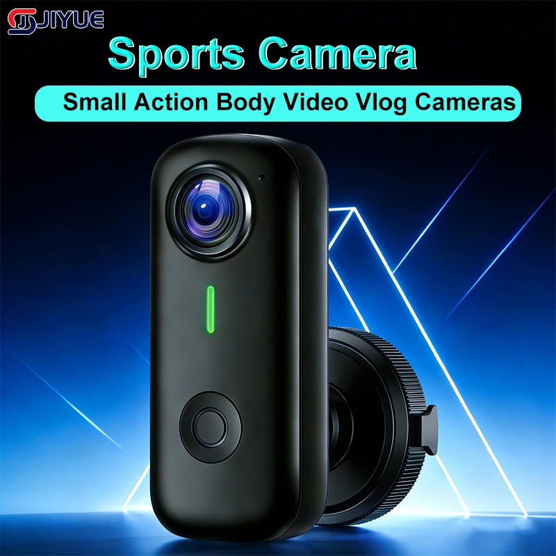 Magnetic Sports Camera 1080P Body Camera 2.4g Wireless Wifi Motorcycle Mini Action Body Video Vlog Cameras Helmet Recording