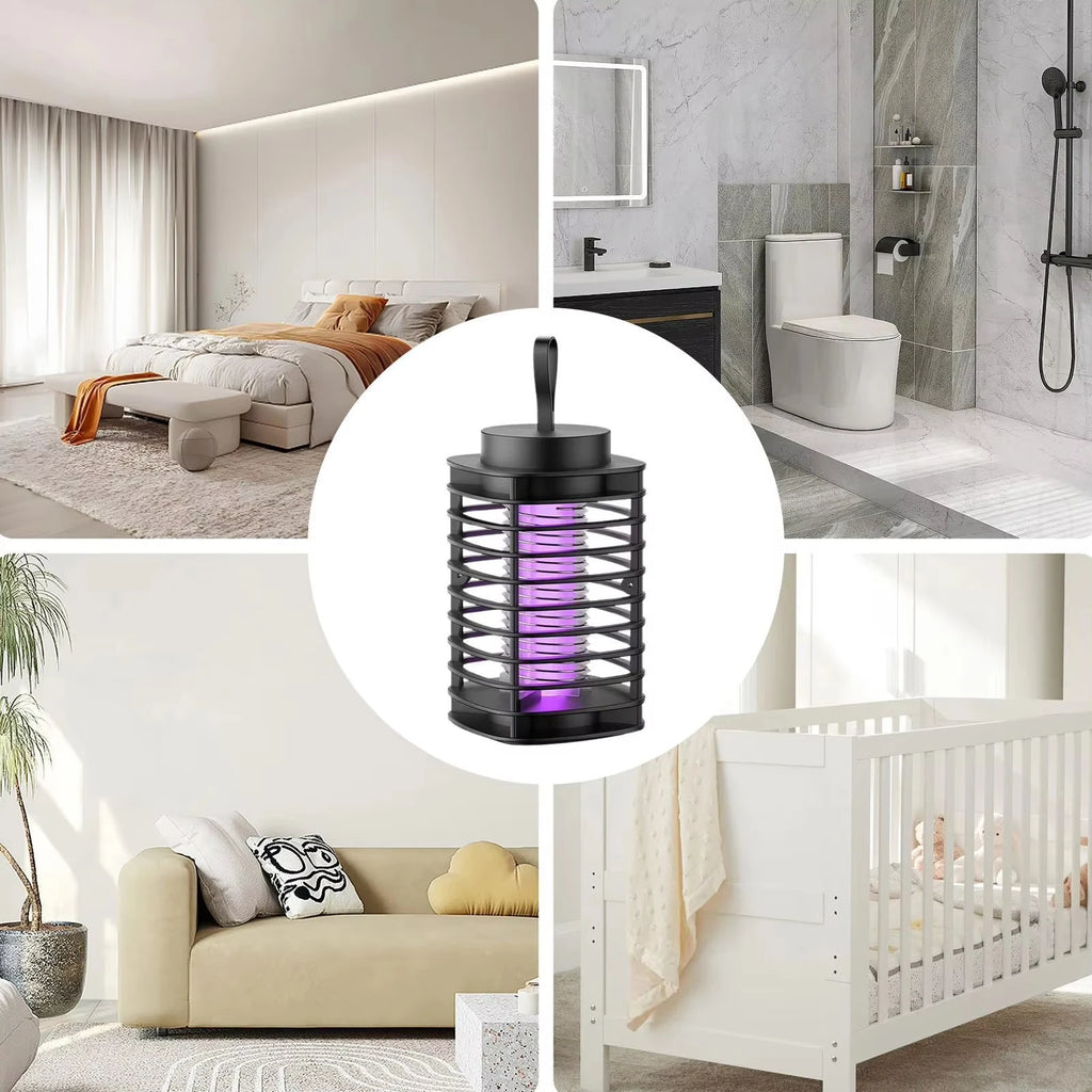 Mosquito Killer Electric Shock Mosquito Lamp USB Fly Trap Zapper Effective Repellent Bedroom Outdoor Anti Mosquito Trap