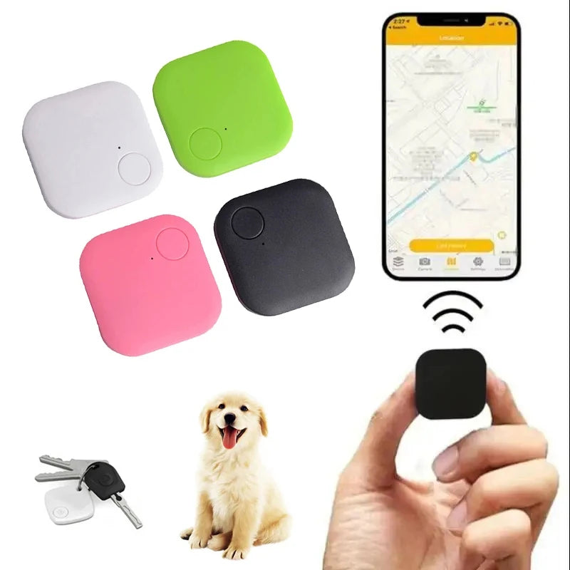Smart Tag Bluetooth Tracker Pet Tracer Smart Anti Lost Keychain Locator GPS Kids Alarm Tag Finder Key Collar Tracker Accessories